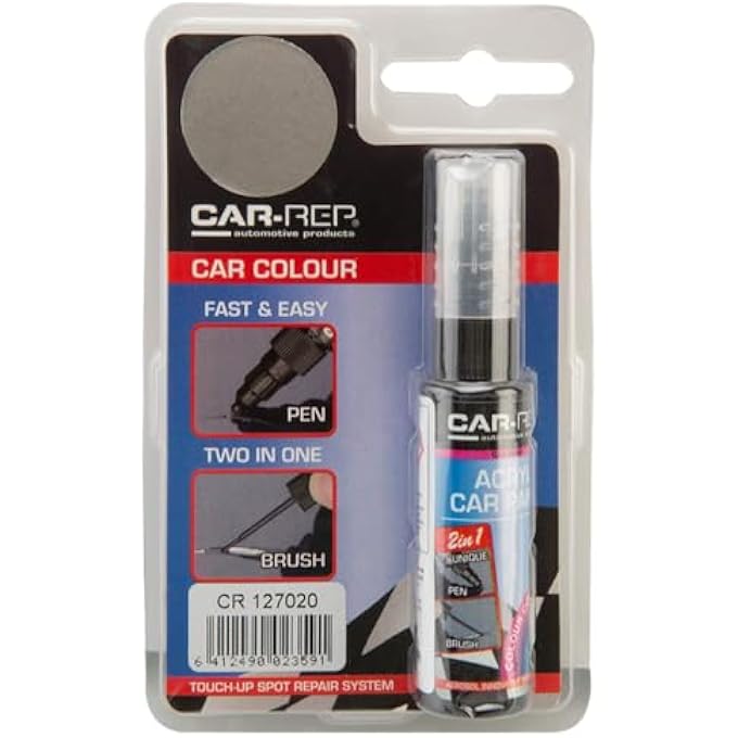 127020 TOUCH UP PEN - METALLIC SILVER, 12 ML